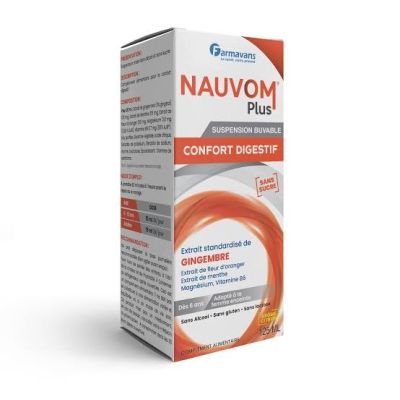 Nutreov Nauvom Plus Sirop | Bien-être Digestif 125ml