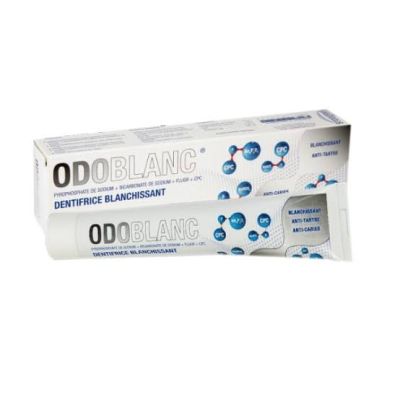 ODOBLANC Dentifrice Hygiène Bucco-Dentaire 75g