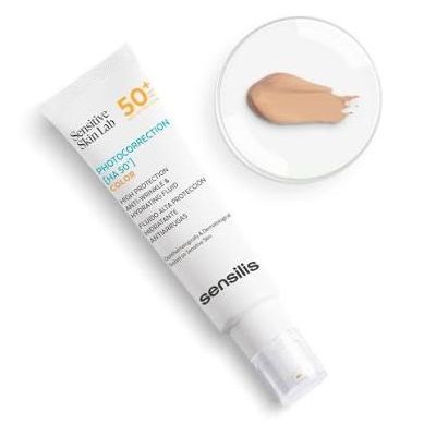 SENSILIS Photocorrection HA50+ Fluide Écran Solaire Coloré 50ml