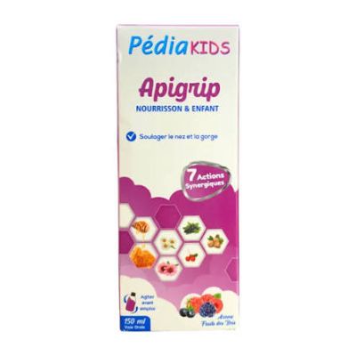 VITAL PEDIAKIDS Apigrip sans sucre 150ml