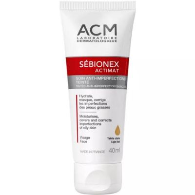 Crème Matifiante Sebionex Actimat ACM - 40ml