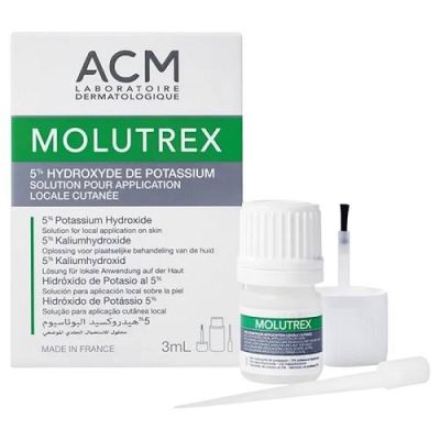 ACM Molutrex 5% Solution Cutanée 10ml - Traitement Molluscum