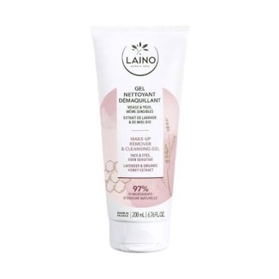 Gel nettoyant démaquillant LAINO - 200ML