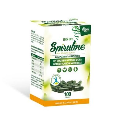 Eden Life Spiruline - 100 gélules