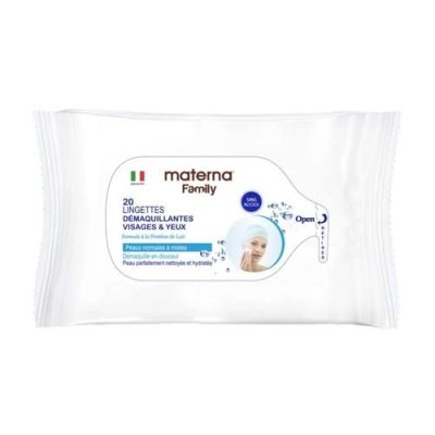 Materna Lingettes Démaquillantes - Prix Tunisie | Arkan.tn
