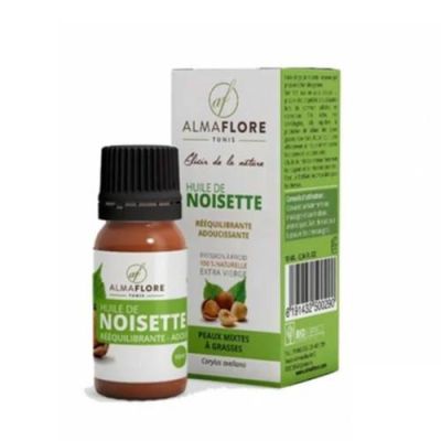 Huile de Noisette Almaflore 10ml - Prix Tunisie | Arkan.tn