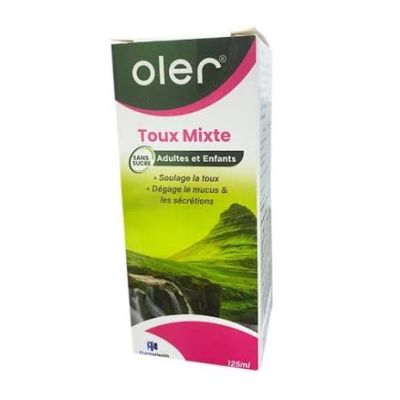 Sirop PHARMAHEALTH OLER - Toux Mixte - 125ML