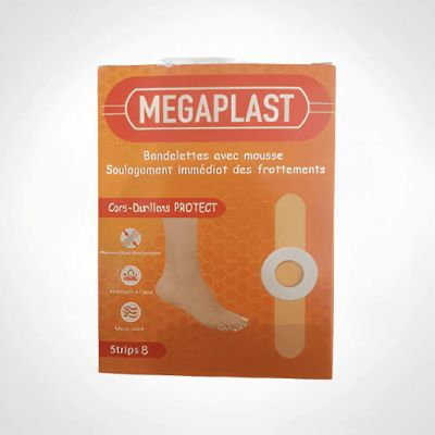 Mégaplast Pansements Protecteurs Cors & Durillons - Boîte de 8