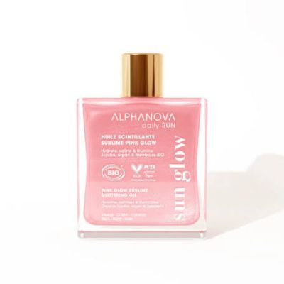 Huile Scintillante Pink Glow Alphanova - 50ml
