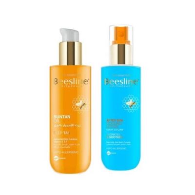 Pack Huile Bronzage & Après-Soleil Beesline... | Arkan.tn