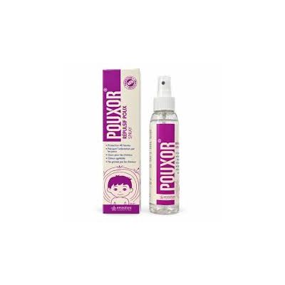 Pouxor Spray Répulsif Anti-Poux 125 ml - Protection Efficace