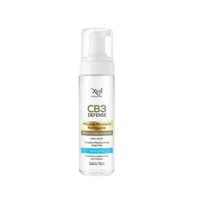 Mousse micellaire XEN CB3 DEFENCE - Peaux Sèches - 200ML