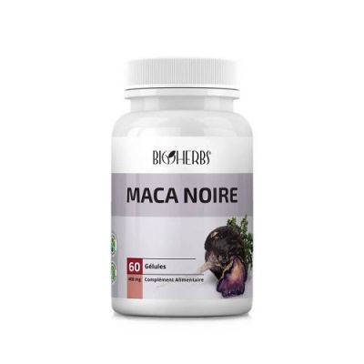 Bioherbs Maca Noire 60 Gélules - Prix Tunisie | Arkan.tn