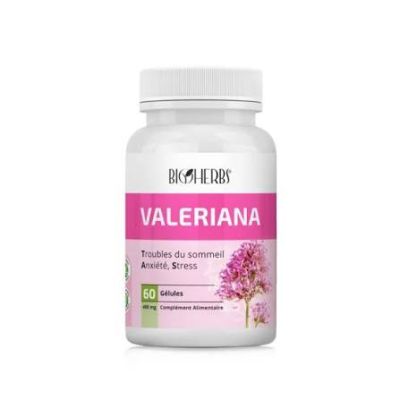 Bioherbs Valeriana 60 Comprimés - Prix Tunisie | Arkan.tn