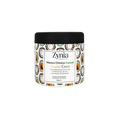 Masque Cheveux Karité-Coco Zynia - Prix Tunisie | Arkan.tn