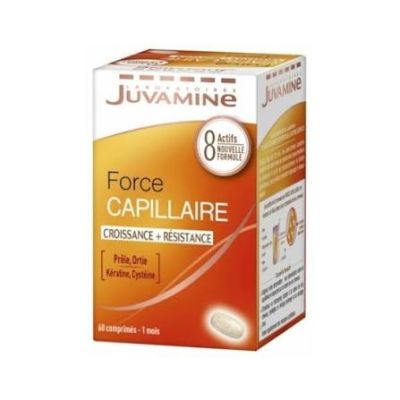 Juvamine Force Capillaire - 60 Gélules -... | Arkan.tn