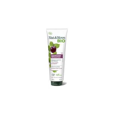 Nat & Nove Shampoing Réparateur - Cheveux Secs & Abîmés - 250ml