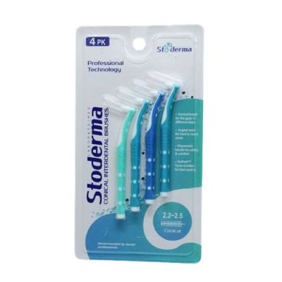 Stoderma Brosses Interdentaires Boîte de 4 - Hygiène Bucco