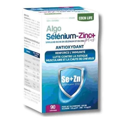 Eden Life Algoseleium-Zinc Plus - Prix Tunisie | Arkan.tn