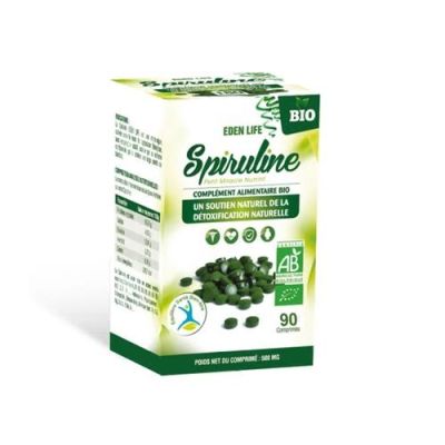 Spiruline Eden Life - 90 Comprimés