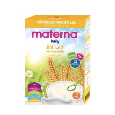 Materna Farine Blé Lait 200g - Prix Tunisie | Arkan.tn