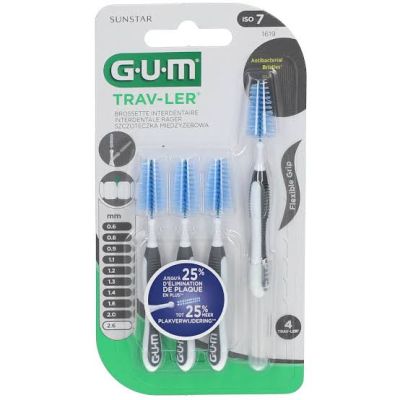 Brossettes interdentaires GUM - Trav-Ler - 2,6MM - 1619