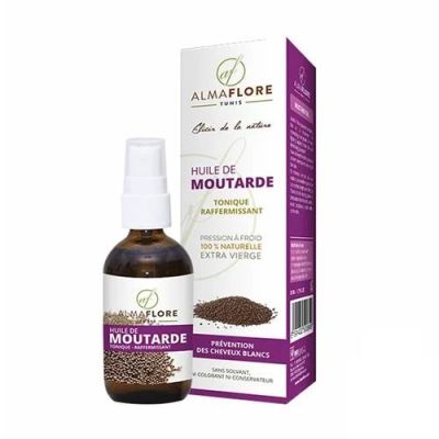Huile de Moutarde Almaflore 50ml - Prix Tunisie | Arkan.tn