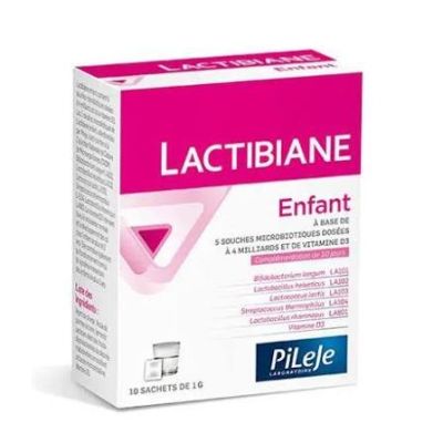 Complément Lactibiane Enfant Pileje - 10 Sachets