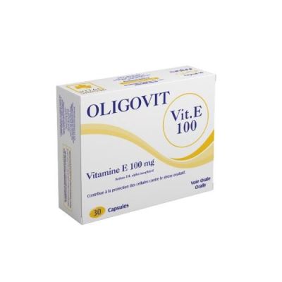Oligovit Vitamine E 100 Comprimés - Prix Tunisie | Arkan.tn