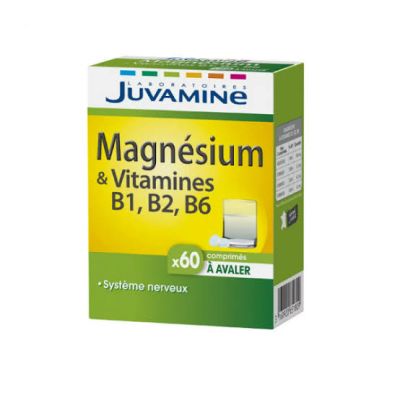 Complément JUVAMINE - Magnésium & Vitamines B - 60 comprimés