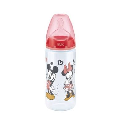 Biberon Plastique Mickey 6M+ 300ml - Nuk - Puériculture Bébé