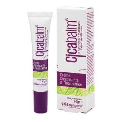 Cicabalm Crème Cicatrisante 20g - Soin Réparateur Peau