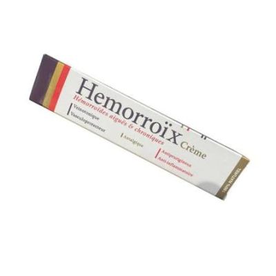Hemorroïx Crème 40g - Soulagement Rapide Hémorroïdes