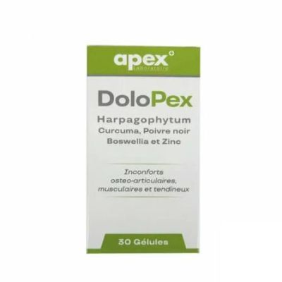 Apex Dolopex 30 Comprimés - Soulagement Douleur Musculaire &