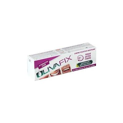 Crème Adhésive pour Dentier Olivafix - Fixation Forte 40g