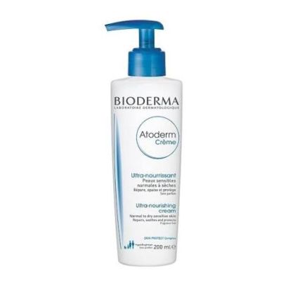 Bioderma Atoderm Crème Ultra 200ml Pompe Peaux Sèches