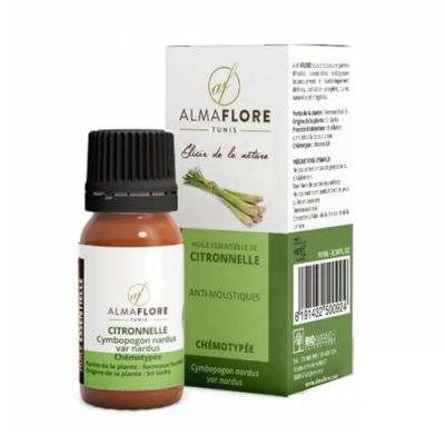 Huile Essentielle Citronnelle Almaflore -... | Arkan.tn
