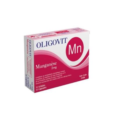 Oligovit Manganèse 2mg - 15 Gélules - Prix... | Arkan.tn