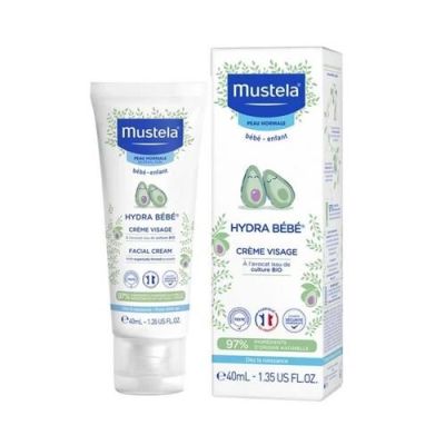 Mustela Hydra Bébé Crème Visage 40ml - Hydratation Quotidienne