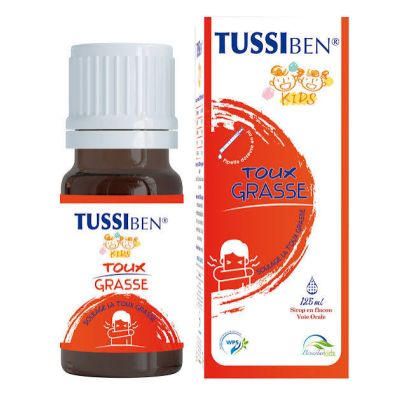 Tussiben Toux Grasse Sirop Enfant 125 ml - Soulage la Toux