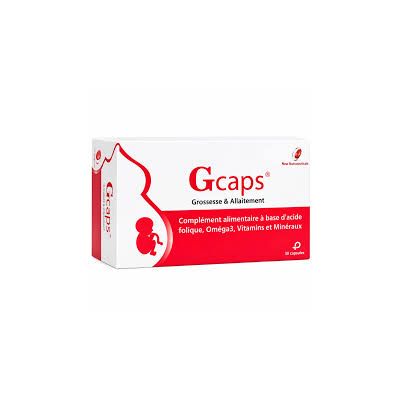 G-CAPS 30 Gélules - Complément Alimentaire Bien-être