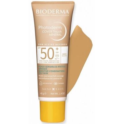 Photoderm cover touch BIODERMA - dorée SPF50+ - 40G
