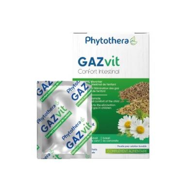 Gazvit Confort Intestinal 20 Sachets - Digestion & Transit