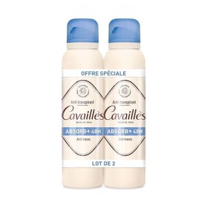 Lot 2 Déodorants Rogé Cavaillès Absorb+... | Arkan.tn