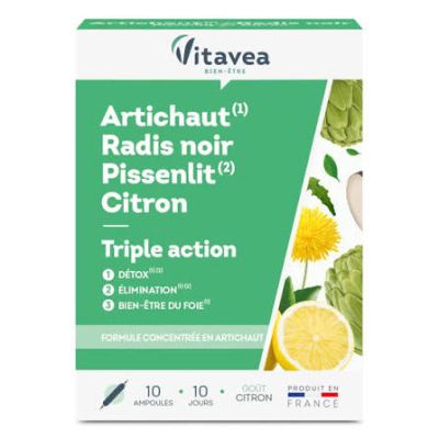 Vitavea Artichaut Radis Noir Triple Action -... | Arkan.tn