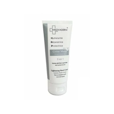 Crème mains INNOVADERM - Éclaircissante SPF30 - 100ML