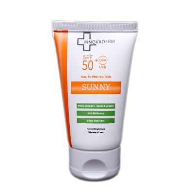 Écran solaire INNOVADERM - SPF50+ - Peau Mixte à Grasse