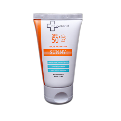 Écran solaire INNOVADERM SUNNY - SPF50+ - Peau Normale à Sèche