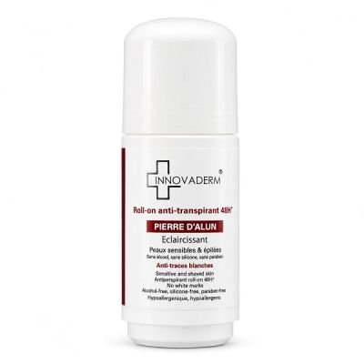 Roll-on INNOVADERM - Anti-Transpirant 48H - Pierre d'Alun