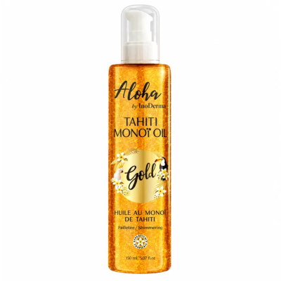 Huile de Monoï Pailletée Aloha - Prix Tunisie | Arkan.tn